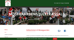 Desktop Screenshot of juletraeer.dk